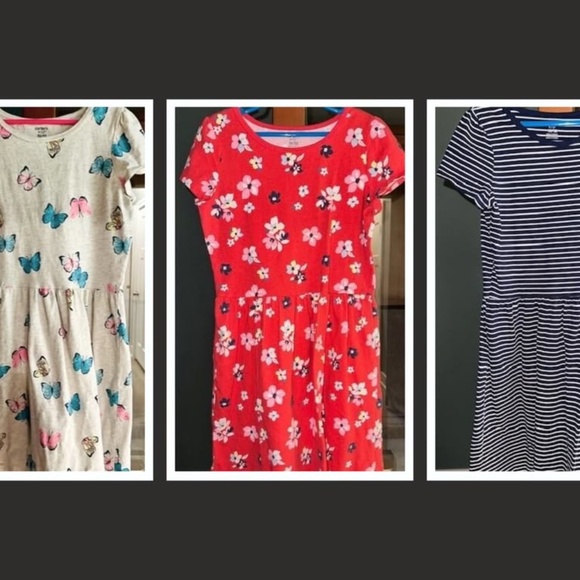 Girls clothing bundle. 40 items. Size 10 10-12 12. Carter's, OshKosh. NWOT, EUC - Picture 4 of 12